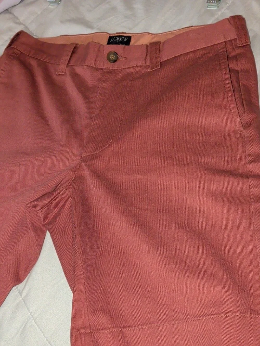 J.Crew Men's Broken-In Chino Shorts in Nantucket Red